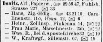 Adressbuch Hamburg 1937