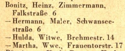 Adressbuch Weimar 1949